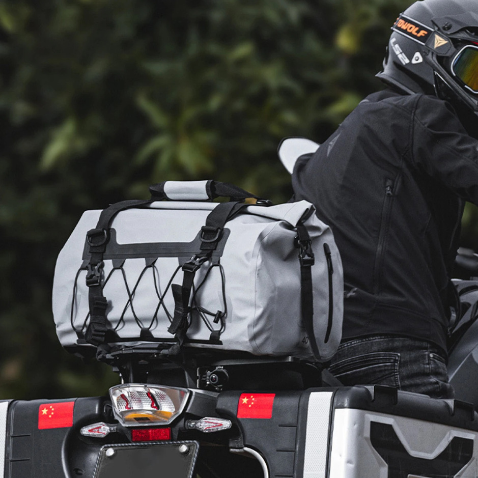 Motorcycle Gear Companies - Bolsa Trasera para Motocicleta, Impermeable, Almacenamiento