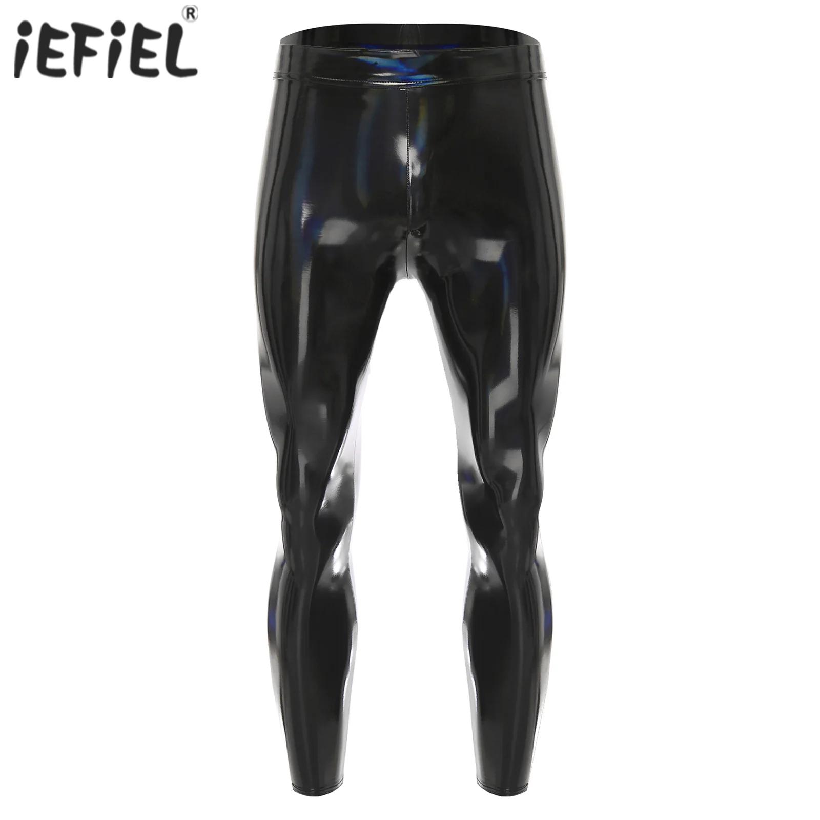 Motorcycle Gear Mens - Mallas de discoteca negras para hombre,